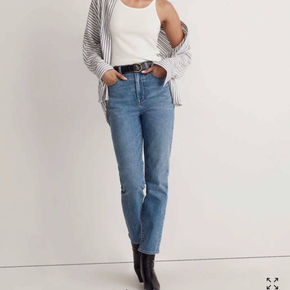 MADEWELL The Momjean in Basley Wash Medium sz 28